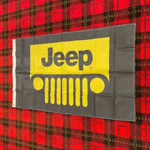 Brand new Jeep banner flag